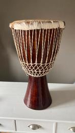 Djembe met mooie geluid en handige draagtas, Muziek en Instrumenten, Instrumenten | Toebehoren, Gebruikt, Ophalen of Verzenden