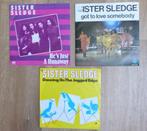 3x Singletjes 45 toeren van SISTER SLEDGE, Ophalen of Verzenden, 7 inch, Pop, Single