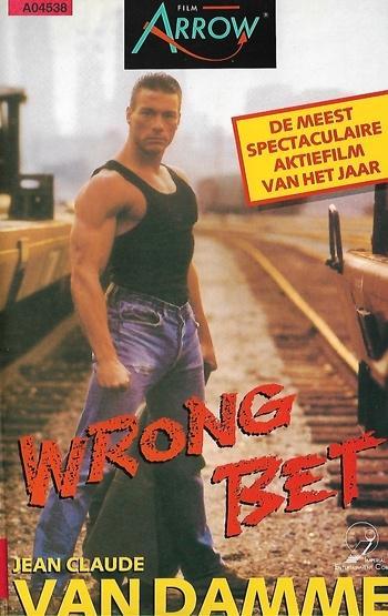 VHS - Wrong Bet - NL Ex-Rental in nieuwstaat, Cd's en Dvd's, VHS | Film, Zo goed als nieuw, Actie en Avontuur, Vanaf 16 jaar, Verzenden