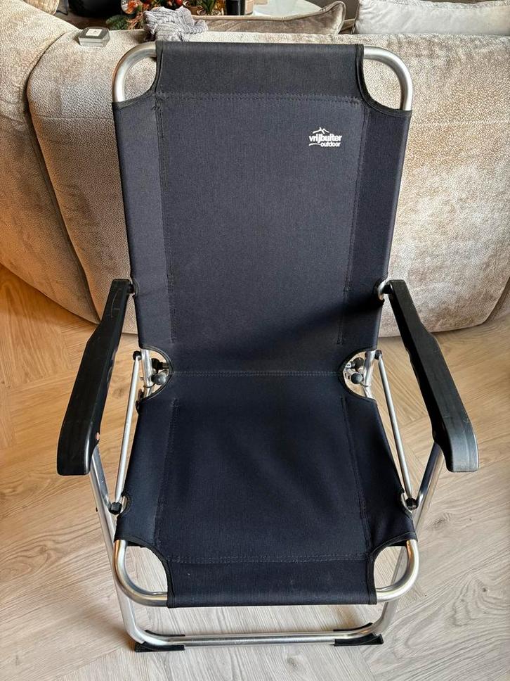 Redwood Camping Klapstoel / - Zwart, Zo Goed Als Nieuw, Caravans en Kamperen, Kampeermeubelen, Zo goed als nieuw, Campingstoel