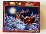 Puzzel King Santa's Sleigh 1000 stukjes, Hobby en Vrije tijd, Denksport en Puzzels, Ophalen of Verzenden, 500 t/m 1500 stukjes