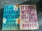 Colleen Hoover - It starts with Us & It Ends with Us, Ophalen, Zo goed als nieuw, Colleen Hoover