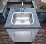 Noodkeukenblok Lavanto wasbak met Crohe kraan, Tuin en Terras, Ophalen