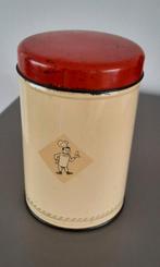 Bolletje voorraadblik blik bus vintage hoogte 13,5 cm, Verzamelen, Blikken, Ophalen of Verzenden