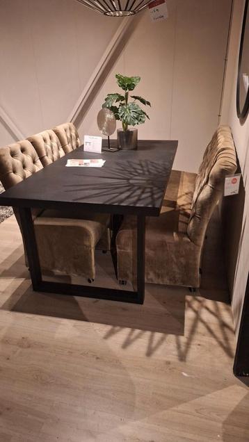 Eetkamerset Toulouse - Bankje & 3 Stoelen beschikbaar voor biedingen
