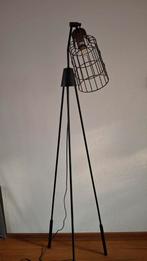 Vloerlamp driepoot industrieel, Ophalen, Zo goed als nieuw, Metaal, 150 tot 200 cm