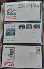 Ned. Antillen 1e dag envelop E154 t/m E160a, uit jaar 1983., Postzegels en Munten, Postzegels | Eerstedagenveloppen, Ophalen of Verzenden