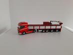 Daf XG + van Dingenen Transport met trailer kraan en lading, Verzenden, Nieuw, Bus of Vrachtwagen, Wsi