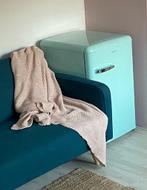 turquoise retro koelkast, Ophalen, 50 tot 100 cm, Zo goed als nieuw, Minder dan 100 cm