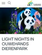 3x entree ouwehand dierenpark, Drie personen of meer, Ticket of Toegangskaart