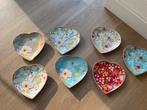PIP Studio hart bordjes - PIP Studio hartjes bordjes 7 stuks, Ophalen of Verzenden, Zo goed als nieuw, Bord(en), Overige stijlen