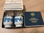 Royal Worcester egg coddlers, Huis en Inrichting, Keuken | Servies, Overige stijlen, Ophalen of Verzenden, Zo goed als nieuw