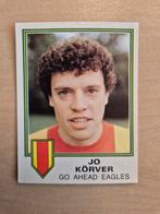 Panini Voetbal 81 Jo Korver Go Ahead Eagles, Verzamelen, Ophalen of Verzenden, Zo goed als nieuw, Overige binnenlandse clubs, Poster, Plaatje of Sticker