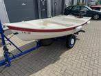Polyester Motor Boot 4.00M Incl. Yamaha 4PK 2Takt en Trailer, Watersport en Boten, Gebruikt, Tot 10 pk, Boot, Wfwatersport@botenverhuurhoorn.nl