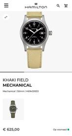 Hamilton Khaki field mechanical, Sieraden, Tassen en Uiterlijk, Horloges | Heren, Overige merken, Staal, Ophalen of Verzenden