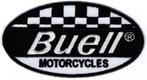 Buell stoffen opstrijk patch embleem #2, Verzenden, Nieuw