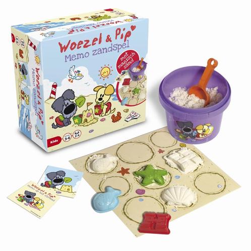 Woezel en Pip: Memo Zandspel NIEUW, Hobby en Vrije tijd, Gezelschapsspellen | Overige, Nieuw, Ophalen of Verzenden