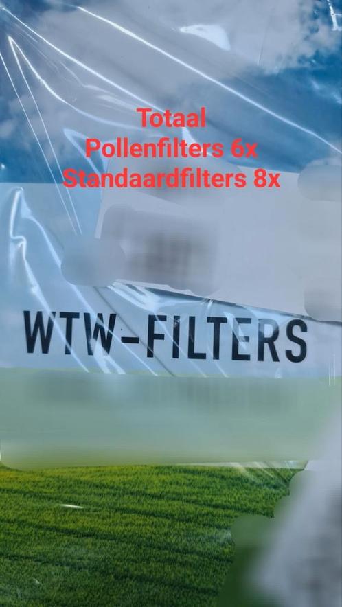 WTW Pollenfilters en Standaardfilters voor Brink Renovent HR, Doe-het-zelf en Verbouw, Ventilatie en Afzuiging, Nieuw, Ventilator en Afzuiger
