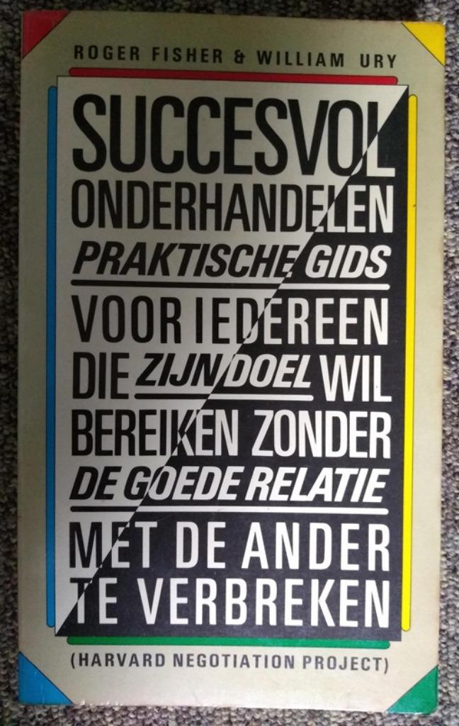 Boeken R Fisher W Ury- Succesvol,   Webster's Dictionary, Boeken, Studieboeken en Cursussen, Gelezen, Overige niveaus, Beta, Ophalen of Verzenden