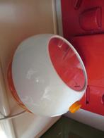 jaren 70 space age design bol spiegel en handdroger retro, Minder dan 50 cm, Gebruikt, Rond, ?