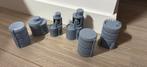 Wargamming printed terrain barrels #2, Ophalen of Verzenden, Zo goed als nieuw, Warhammer