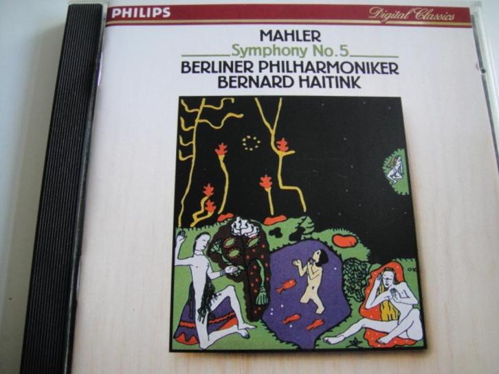 MAHLER Symphony no. 5 CD HAITINK BERLINER PHILHARMONIKER, Cd's en Dvd's, Cd's | Klassiek, Gebruikt, Orkest of Ballet, Modernisme tot heden