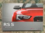 Hardcover brochure Audi RS5 cabrio 2012 nieuw, Nieuw, Ophalen of Verzenden, Audi, Audi