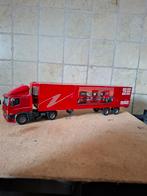 Tekno DAF 85 cf met 2 as trailer, Hobby en Vrije tijd, Modelauto's | 1:50, Ophalen of Verzenden, Zo goed als nieuw, Bus of Vrachtwagen