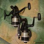 Tekoop 2 shimano 4500b +1 spoel karpermolens., Watersport en Boten, Ophalen of Verzenden, Gebruikt, Molen