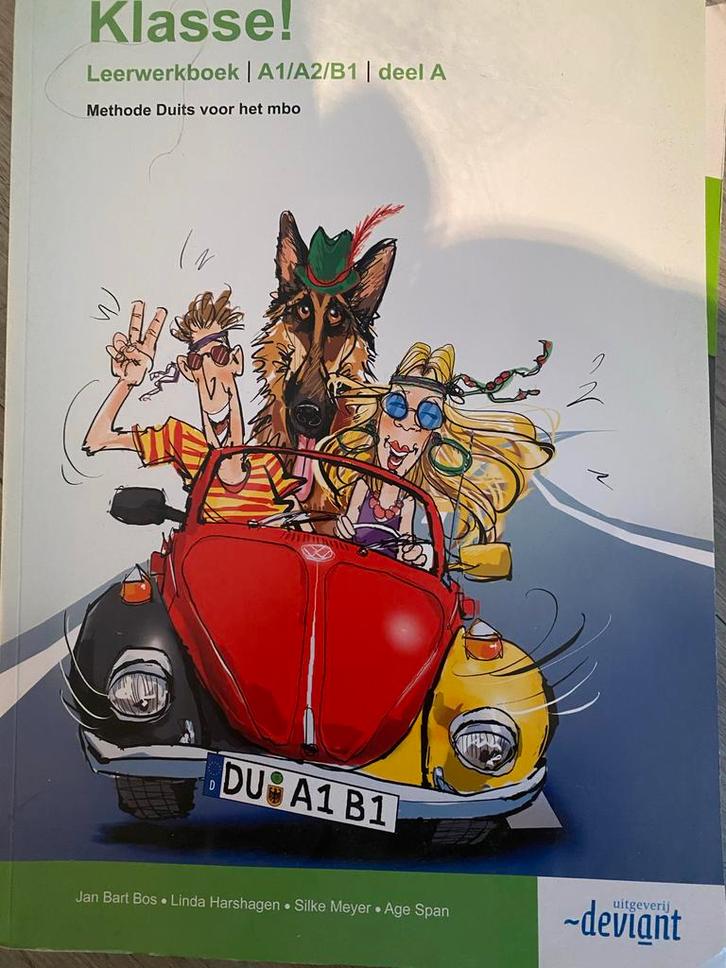 Klasse! Duits MBO - Zo goed als nieuw, Boeken, Studieboeken en Cursussen, Zo goed als nieuw, MBO, Alpha, Ophalen of Verzenden