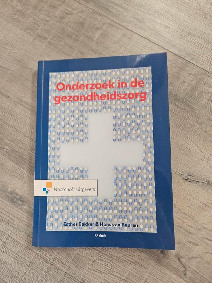 Onderzoek in de gezondheidszorg, Boeken, Gezondheid, Dieet en Voeding, Zo goed als nieuw, Ophalen of Verzenden