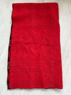 Warme deken - rood/ruit - 220x130cm, Ophalen of Verzenden, Gebruikt