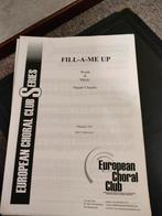 Bladmuziek Gospelkoor, Ophalen of Verzenden, Gebruikt, Artiest of Componist