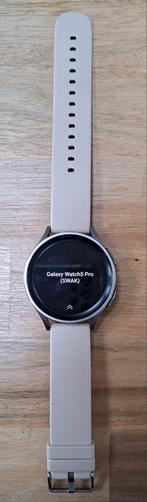 Samsung Watch 5 Pro 45mm, Ophalen of Verzenden, Zilver, Android