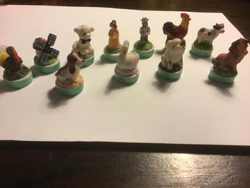 Kinderstempels en stempeldoos met inkt. Opbr giro 555 beschikbaar voor biedingen