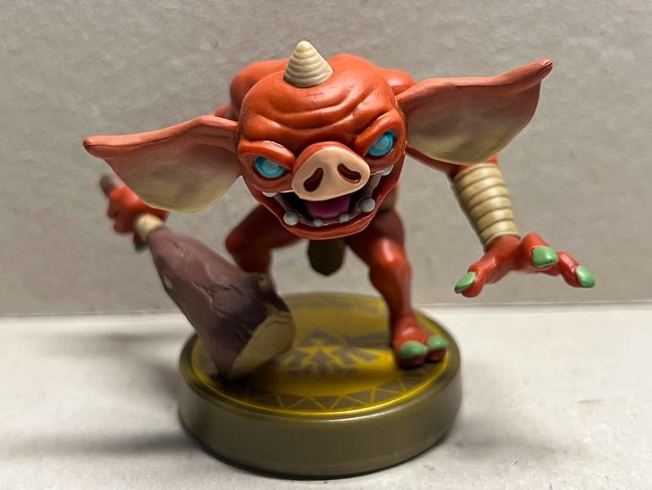 Amiibo The Legend of Zelda Bokoblin, Spelcomputers en Games, Games | Nintendo Switch, Zo goed als nieuw, Avontuur en Actie, 1 speler