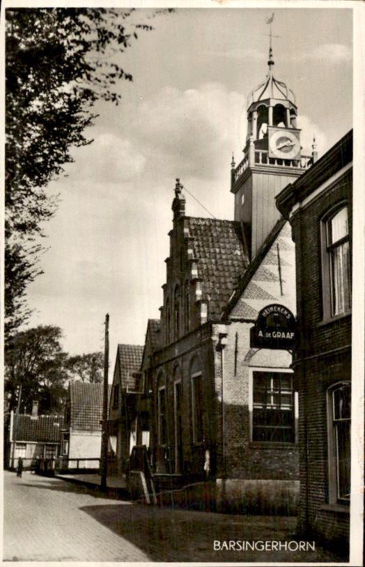 Barsingerhoorn, Verzamelen, Ansichtkaarten | Nederland, Gelopen, Noord-Holland, 1920 tot 1940, Ophalen of Verzenden