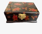 Handbeschilderd chinees sieradenkist box doos chinese bloem, Sieraden, Tassen en Uiterlijk, Overige Accessoires, Chinees sieraden juwelen kist box doosje