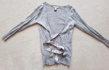 Vest van de mango maat xs grijs kleding dames feestkleding beschikbaar voor biedingen