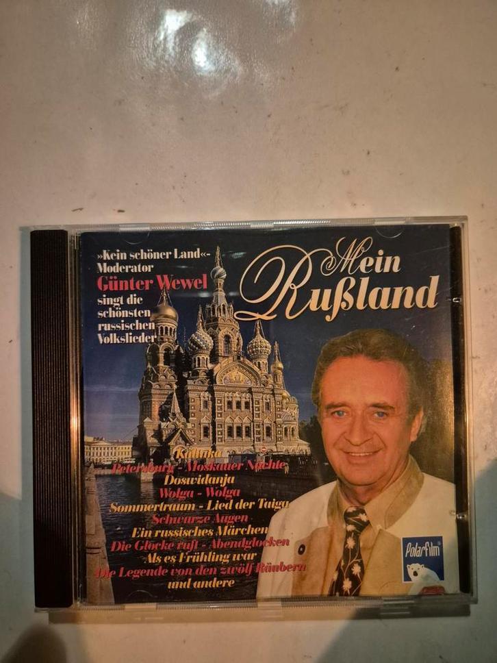 Günter Wewel - Mein Rußland. Cd. 1998, Cd's en Dvd's, Cd's | Wereldmuziek, Gebruikt, Ophalen of Verzenden