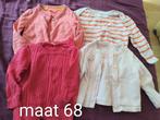 Kledingpakket 16stuks Meisje Maat 68, Kinderen en Baby's, Babykleding | Maat 68, Ophalen of Verzenden, Gebruikt, Meisje, Setje