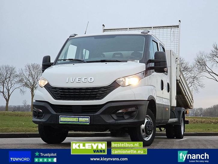 IVECO DAILY 35C16 3.0ltr dubcab kipper, Auto's, Bestelauto's, Bedrijf, Te koop, ABS, Airconditioning, Bluetooth, Centrale vergrendeling