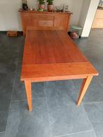 Eetkamer tafel massief kersen, Huis en Inrichting, Complete eetkamers, Ophalen, Gebruikt, Minder dan 4 stoelen
