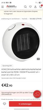 luchtverhitter elektrische, Ophalen of Verzenden, Zo goed als nieuw