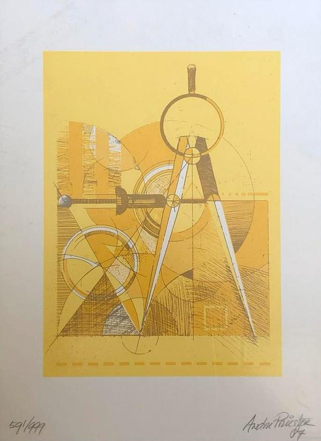 11 grafische zeefdrukken, Antiek en Kunst, Kunst | Litho's en Zeefdrukken, Ophalen of Verzenden