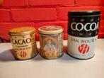 VAN HOUTEN CACAO BLIKKEN, Verzamelen, Blikken, Ophalen of Verzenden, Gebruikt, Overige, Overige merken