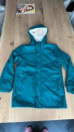 Regenjas petrol groen mt 158/164, Ophalen of Verzenden, Zo goed als nieuw, Jongen of Meisje, Jas