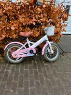Meisjesfiets 12 inch met babyzitje, Fietsen en Brommers, Fietsen | Meisjes, Ophalen, Gebruikt, 14 inch of minder