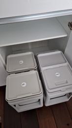 Afvalbakken set - 3 stuks - Ikea, Ophalen, Kunststof, Gebruikt, Minder dan 50 cm