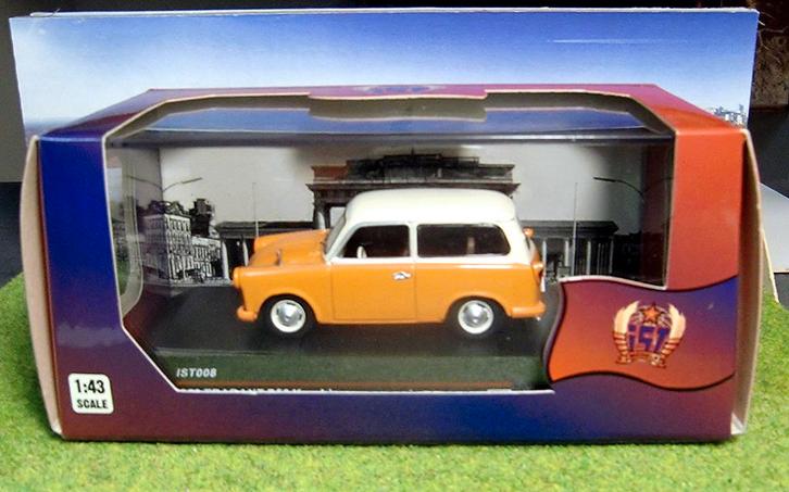 (08) Trabant P50 Kombi van IST 1/43, Hobby en Vrije tijd, Modelauto's | 1:43, Zo goed als nieuw, Auto, Overige merken, Ophalen of Verzenden
